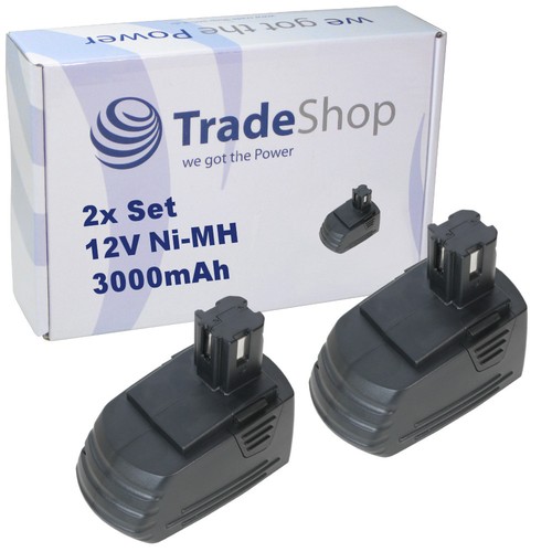 Batteria 12v mh 3000mah - 2x,