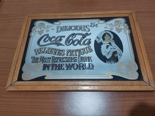 Quadro specchio coca cola - a,