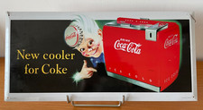 COCA COLA TARGA METALLO NEW