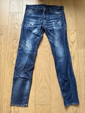 Dsquared Blue Jeans Red Specks