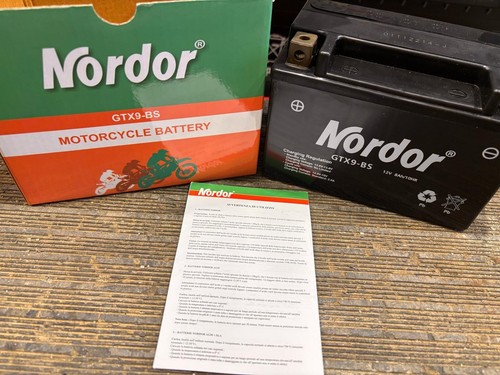 Batteria moto nordor ctx9 - moto,