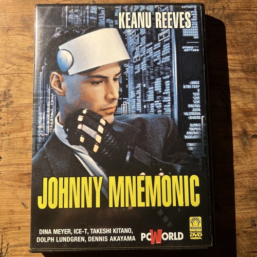 Johnny mnemonic dvd keanu - johnny,