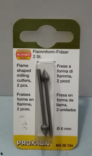 Proxxon fresa fiamma 2pz - proxxon,