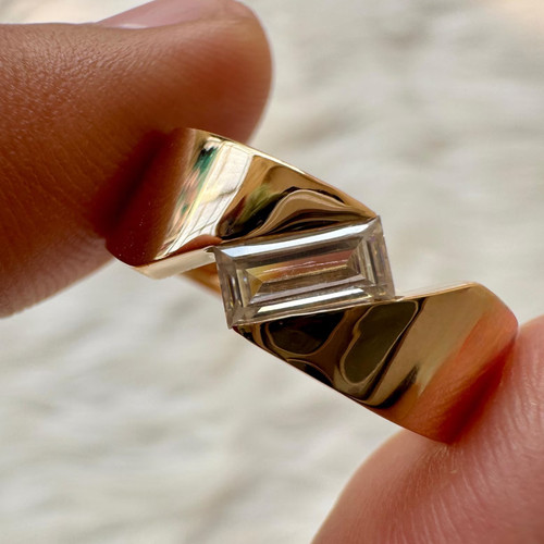 Fede nuziale uomo - , diamante