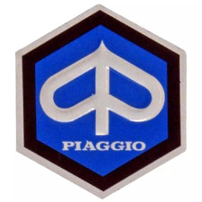 TARGA ADESIVA PER VESPA ET3