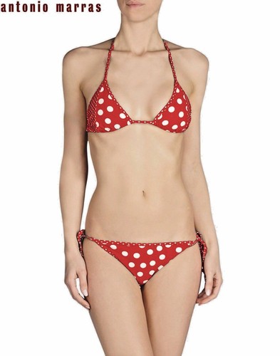 Costume bagno bikini - costume, pois