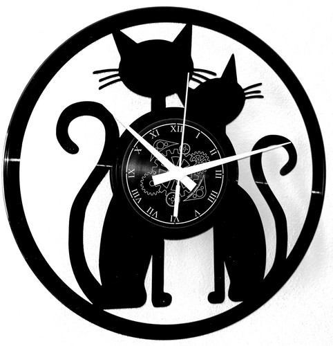 Orologio parete cats cat - orologio,