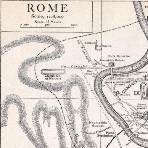 Ancient rome city map - city,