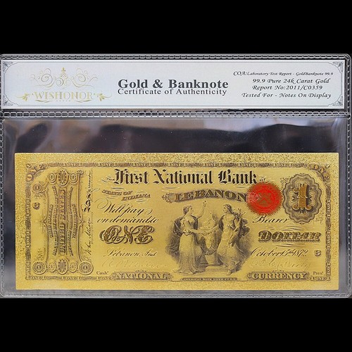 Banconota moneta nazionale - , oro