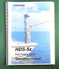 Lowrance HDS-5x Instruction