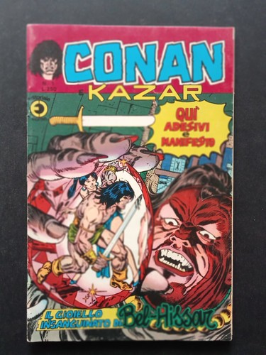 Fumetto conan kazar - conan, ed.corno