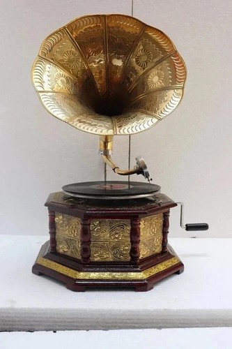 Grammofono hmv look vintage - look,