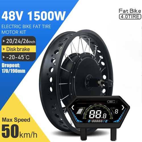 Bici elettrica neve 48v 1500w - elettrica,