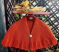 Mantellina della nonna, NUOVA, COCCIO, all'uncinetto, mantella, scialle