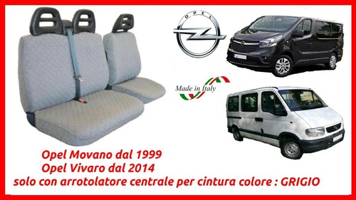 Coprisedili opel vivaro dal - vivaro,