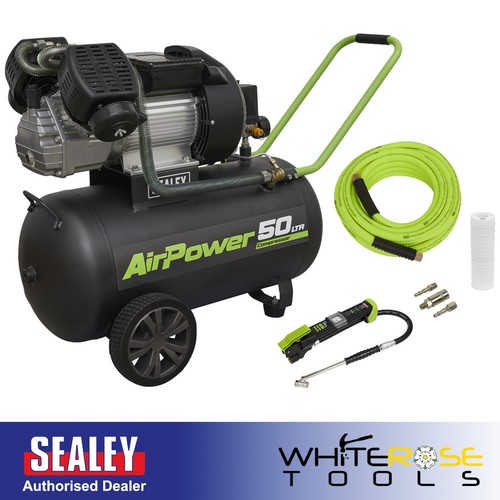 Sealey compressore aria 50l - sealey,