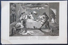 Stampa antica XIX secolo