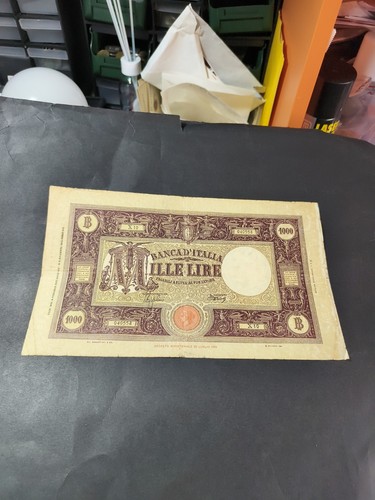 Rara 1000 lire grande m - ,