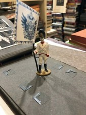 soldatino soldato FIGURINA MUNDIART SPAIN WW WORLD WAR - bandiera carta