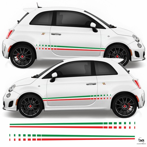 Striscia gara lato - lato, sbiadimento