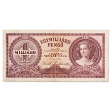 Hongrie - billet 1 milliard
