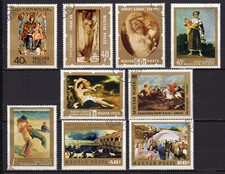 Hongrie Magyar Posta Art