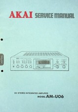 Service Manual AKAI AM-U06