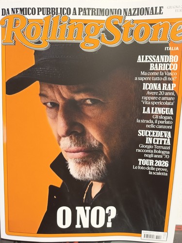 Vasco rossi rara rivista - rossi,