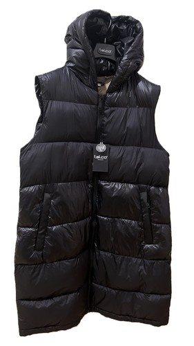 Gilet imbottito nero talco - imbottito,