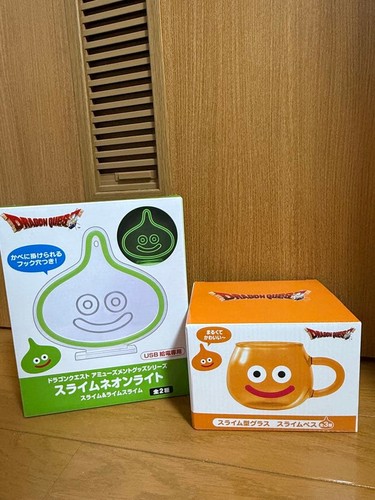 Dragon quest slime - dragon, neon