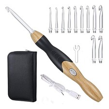 Set di Uncinetti A LED 11 In