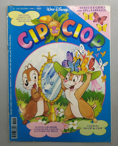 Cip ciop numero 104 - cip, walt