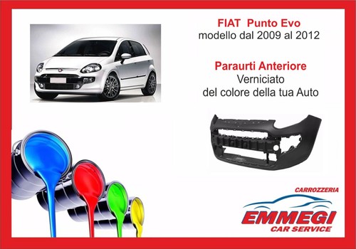 Paraurti anteriore verniciato - paraurti,
