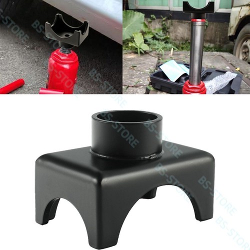 Black bottle jack adapter - black,