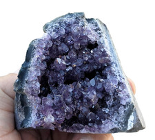 MINERALE AMETISTA URUGUAY Cod. 29-PESO Gr. 264-Cm. 7,60x5,60x6,80-Legg.Descriz.