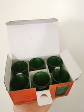 6 Bicchierini Shot Verdi 2 Cl