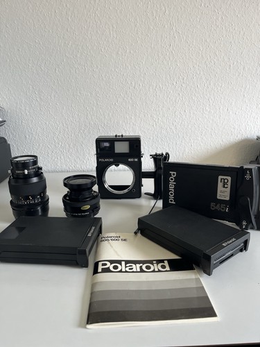 Polaroid 600 set mamiya - se,
