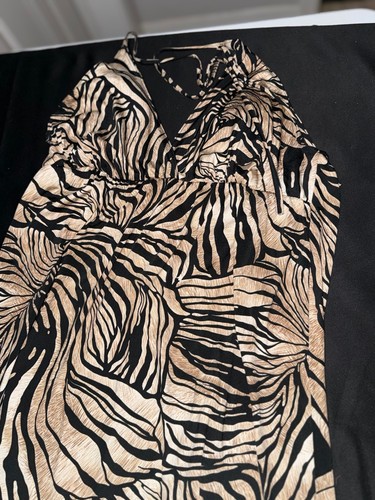 Maxi abito stampa - , animalier