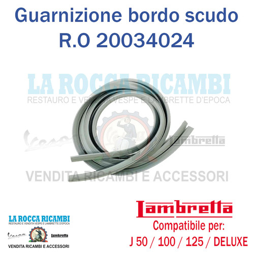 Guarnizione bordo scudo - guarnizione,