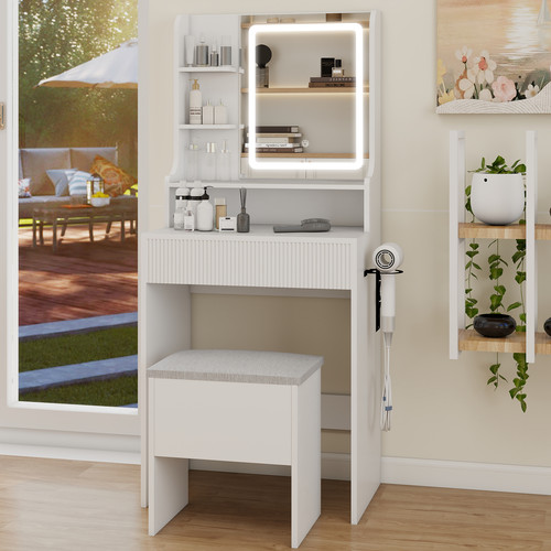 Set vanità trucco con - vanità, 24"