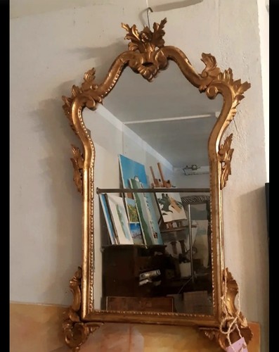 Specchio antico dorato - antico,