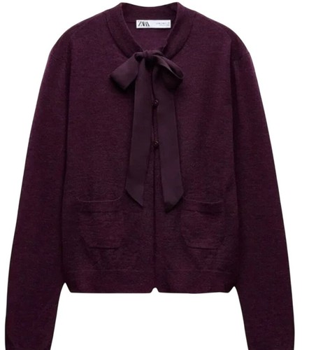 Cardigan mezza chiusura - , zara