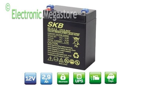 Batteria ermetica ricaricabile - batteria,