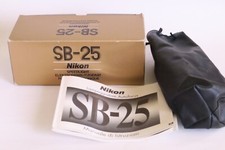 Nikon SB-25 SCATOLA VUOTA con Inserto, istruzioni italiano e sacca SS-24