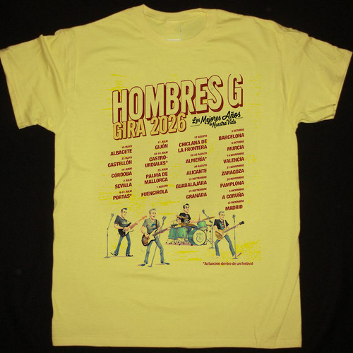 Shirt hombres tour los - t-shirt, g