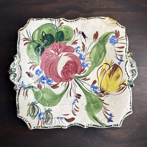 Piatto quadrato ceramica