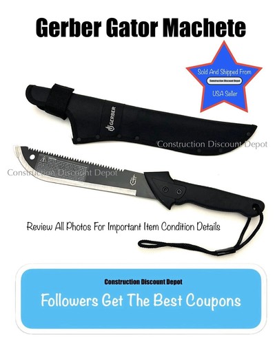 Gerber gator machete - jr, 10.75