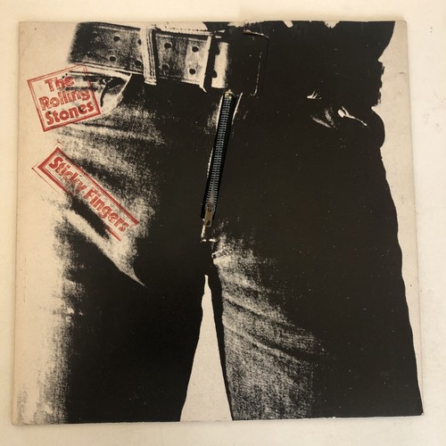 Vinyl rolling stones sticky - vinyl,