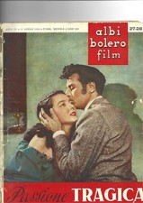  FOTOROMANZO ALBI BOLERO FILM N.27-28/1953 PASSIONE TRAGICA