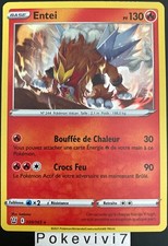 Carte Pokemon ENTEI 020/163 Holo Epée et Bouclier 5 EB05 FR NEUF